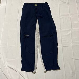 Vintage 2000s Nike Navy/Green Windbreaker Sweatpants Pants